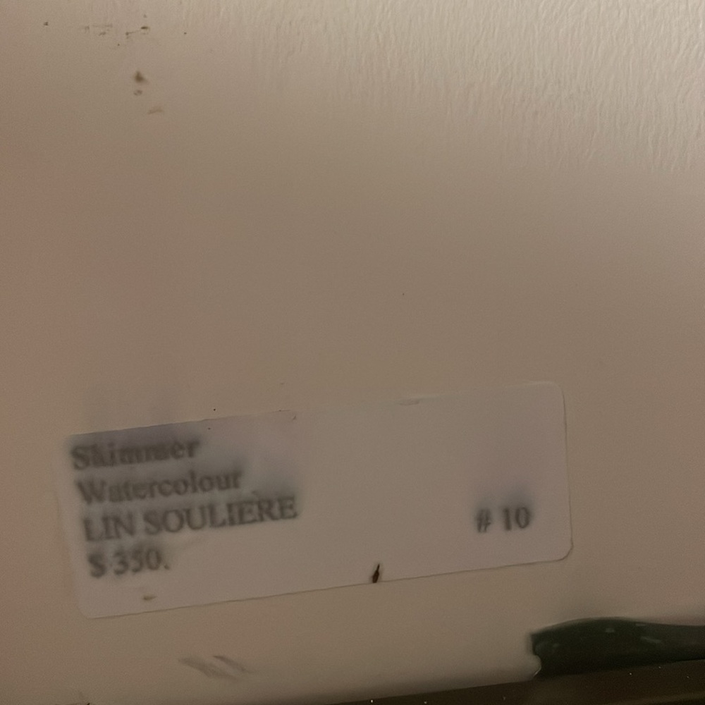 Lin Souliere Original Water Color - Picture 5 of 5